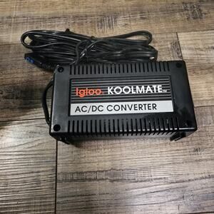Koolmate AC/DC Converter Igloo 12V DC/ 120V Model 1674     W